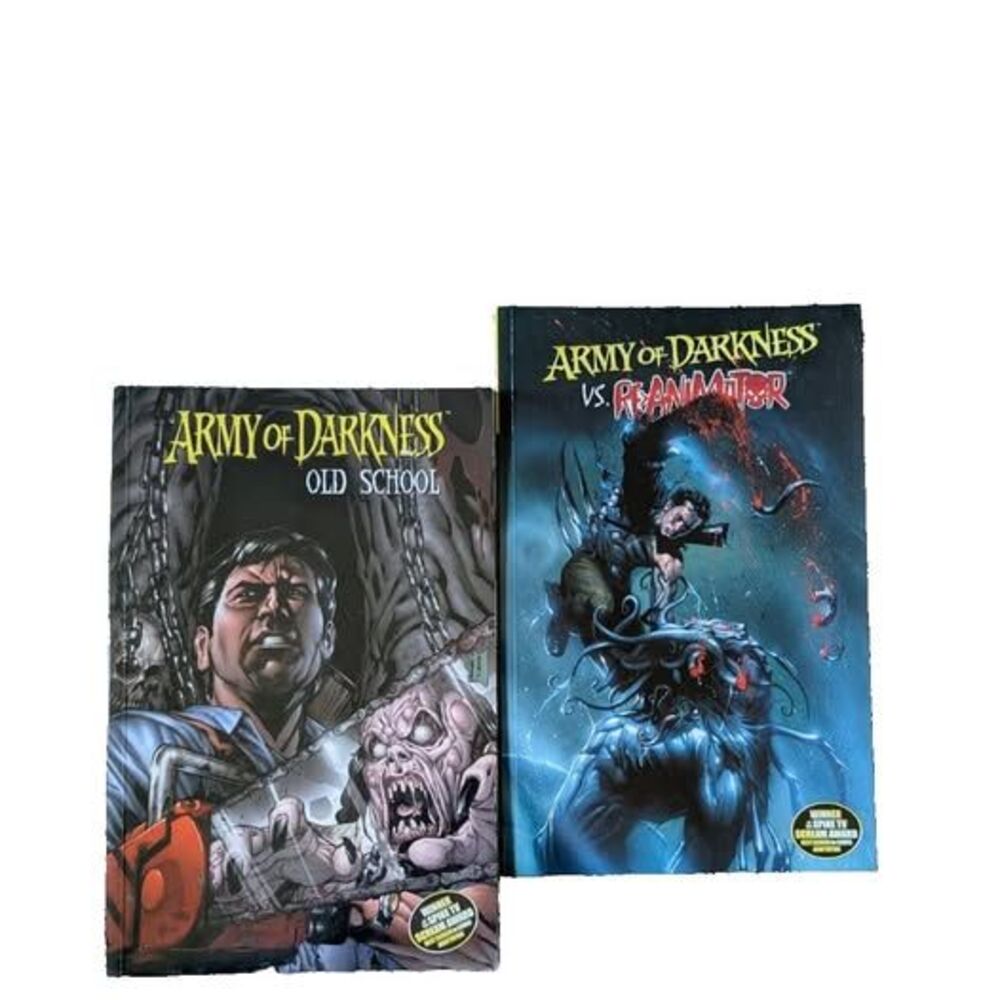 Army of Darkness VS Re-animator & Old School Book Set